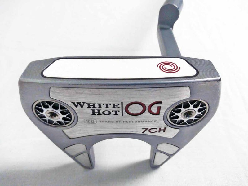 Odyssey White Hot OG #7 CH Putter 34" (Mallet, Crank Hosel) Stroke Lab Club