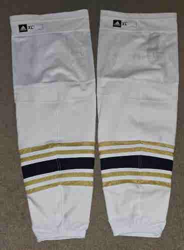 NWT Buffalo Sabres 50th Anniversary Team Issued adidas Hockey Socks XL+