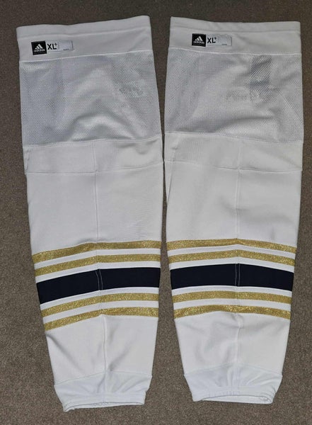 NWT Buffalo Sabres 50th Anniversary Team Issued adidas Hockey Socks XL+