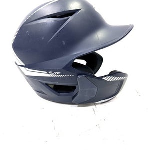 Used Easton ELITE 65/8 -7 1/4 FAC GUARD Batting Helmet No Mask Navy Blue One Size 11860-S000298432