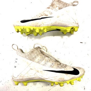 Used Nike LAX Cleats Mens White Senior 5.5 11860-S000298521