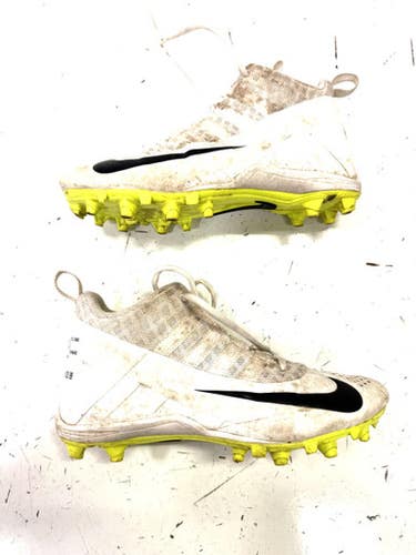 Used Nike LAX Cleats Mens White Senior 5.5 11860-S000298521