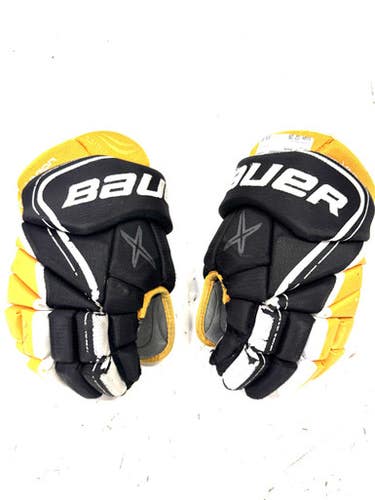 Used Bauer X800 Junior Gloves Black 12" 11860-S000298531