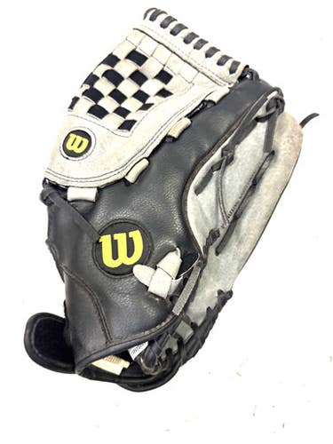 Used Wilson A360 BB/SB Glove RH Throw Grey 14" 11860-S000298536