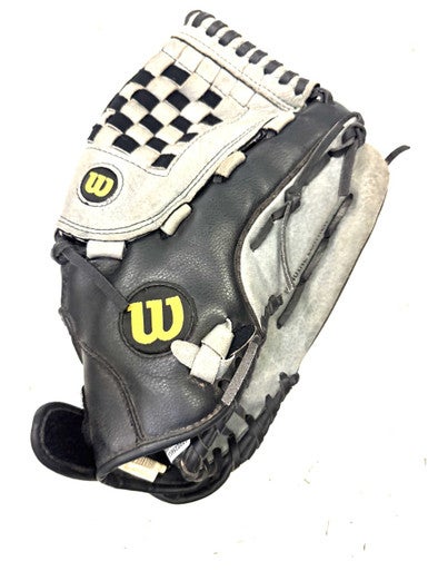 Used Wilson A360 BB/SB Glove RH Throw Grey 14" 11860-S000298536