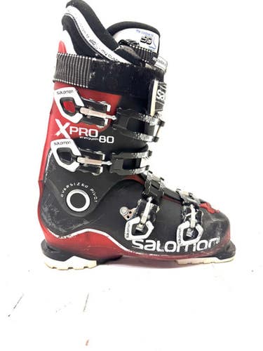 Used Salomon PRO80 Mens DH Ski Boot Red 265 MP - M08.5 - W09.5 11860-S000298570