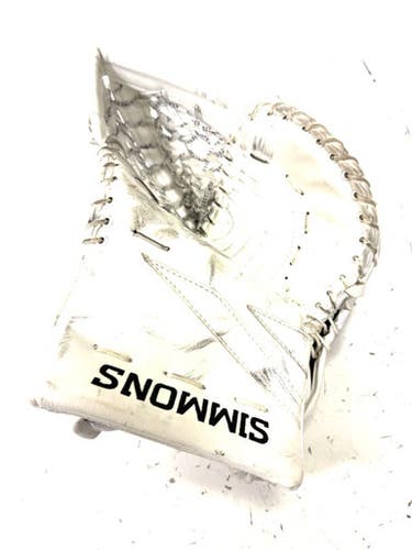 Used SIMMONS Senior Goalie Catcher White 11860-S000298582