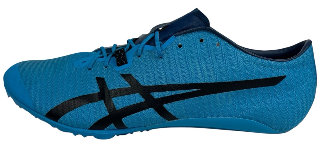 ASICS Sonicsprint Elite 2 Mens Size 13 Blue Track & Field Shoes 8 Pins 1 Key New