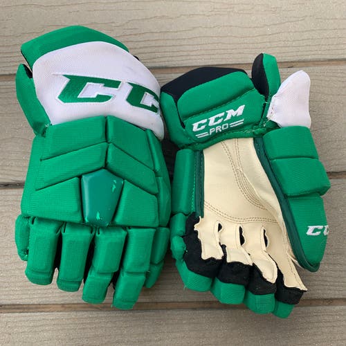 13" CCM Tacks HGTK Pro Stock Minnesota Wild Green Alternate with New Palms *Read Description*