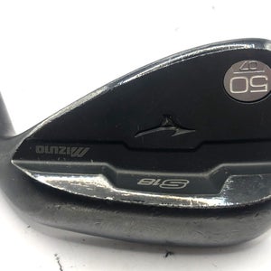 Mizuno Black S18 50-07 Gap Wedge Dynamic Gold True Temper 105 Steel Shaft