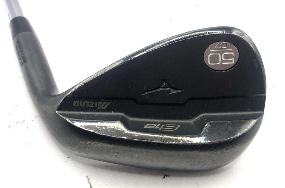 Mizuno Black S18 50-07 Gap Wedge Dynamic Gold True Temper 105 Steel Shaft