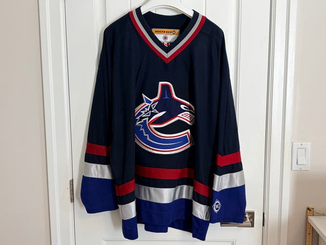 Authentic KOHO Vancouver Canucks West Coast Express Blue Jersey Size XL