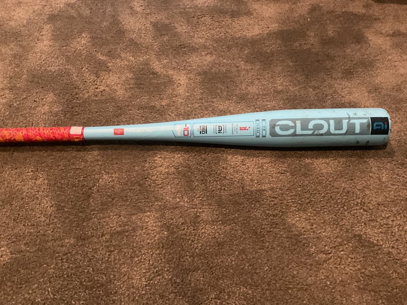 2025 Rawlings Clout AI Alloy USABat Certified Bat (-10) 21 oz 31" (Used)