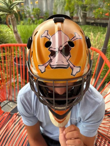 Junior 2015 Bauer NME 5 Goalie Mask (Used)