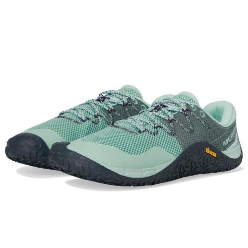 Merrell Glove 7 Sneakers Women's US 10 Green Lace Up Trail Running Shoes PQ748