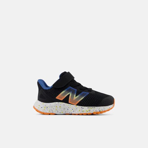 New Balance Fresh Foam Arishi V4 IAARIBS4 Toddler 8C Black Running Shoes BYB82