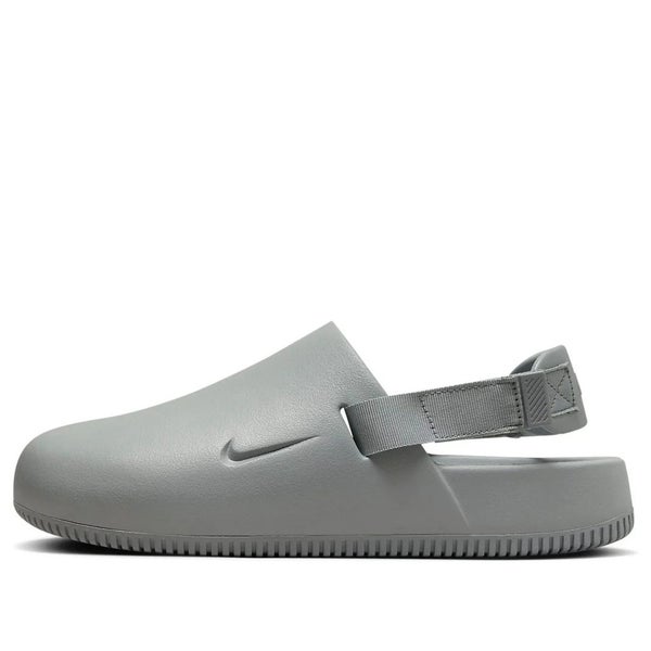 Nike Calm FD5130-002 Mule Men's US 7 Light Smoke Gray Lifestyle Sandals DDK429
