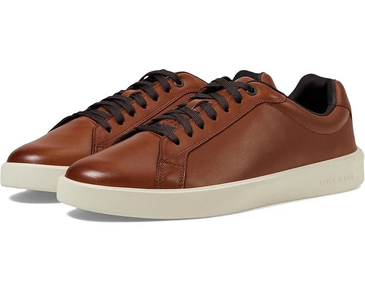 Cole Haan Grand Crosscourt Daily C39986 Sneaker Men 8.5 Brown Casual Shoes PQ701
