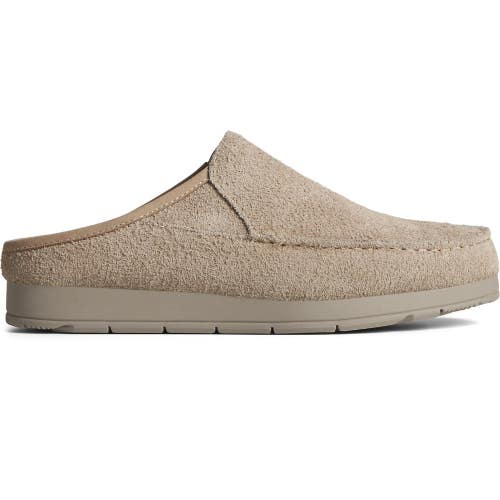 Sperry Moc-Sider STS87433 Women's US 9.5 Taupe Suede Round Toe Moccasin PQ681