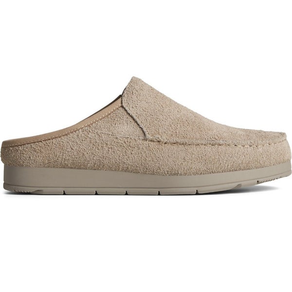 Sperry Moc-Sider STS87433 Women's US 9.5 Taupe Suede Round Toe Moccasin PQ681