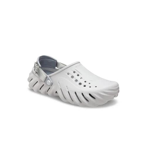 Crocs Echo 207937-1FT Clogs Unisex US 6M-8W Gray Atmosphere Casual Shoes BYB92