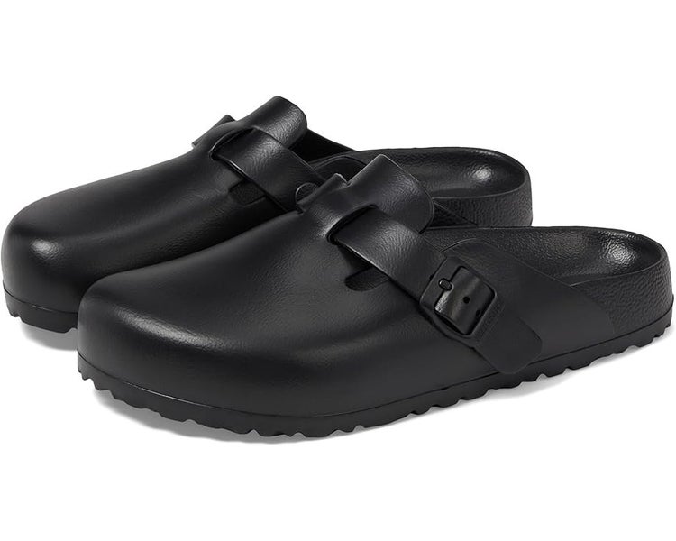 Birkenstock Boston EVA Clog Men's US 8-8.5 Black Round Toe Casual Shoes PQ688