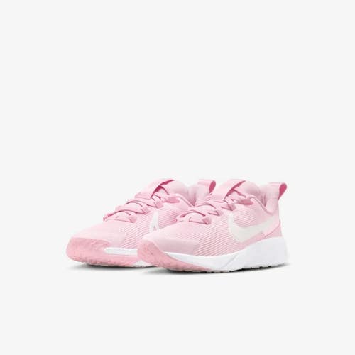Nike Star Runner 4 DX7614-602 Sneaker Kids US 11C Pink White Running Shoes BYB84