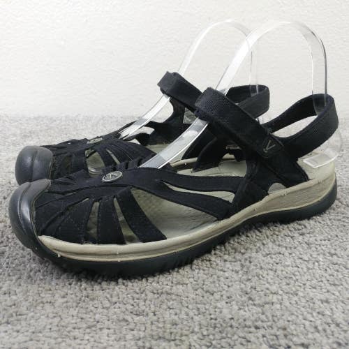 Keen Rose Sandal Womens Size 9 Hiking Sandals Black Slingback Shoes