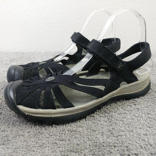 Keen Rose Sandal Womens Size 9 Hiking Sandals Black Slingback Shoes