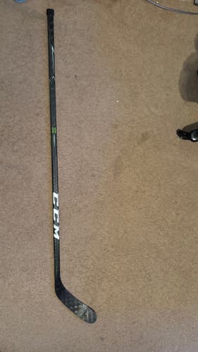 Senior CCM RibCor Trigger ASY Left Hand Hockey Stick Mid Pattern Pro Stock (Used)