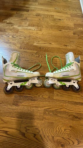 Rare Mission Boss Black Skates 9.5 D