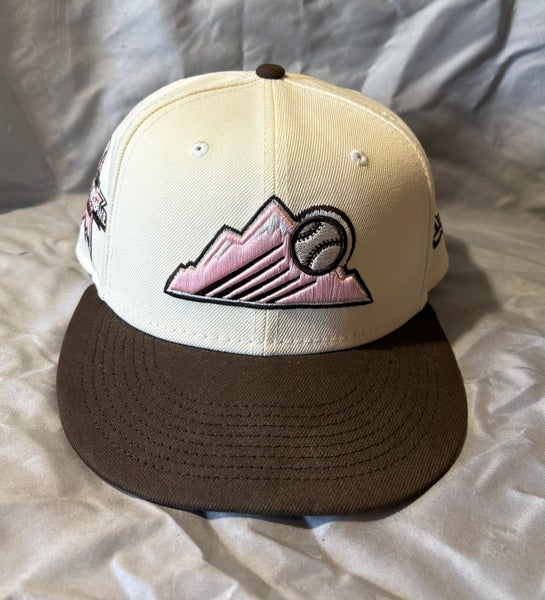 Colorado Rockies Baseball 7 1/2 New Era Hat (Used)