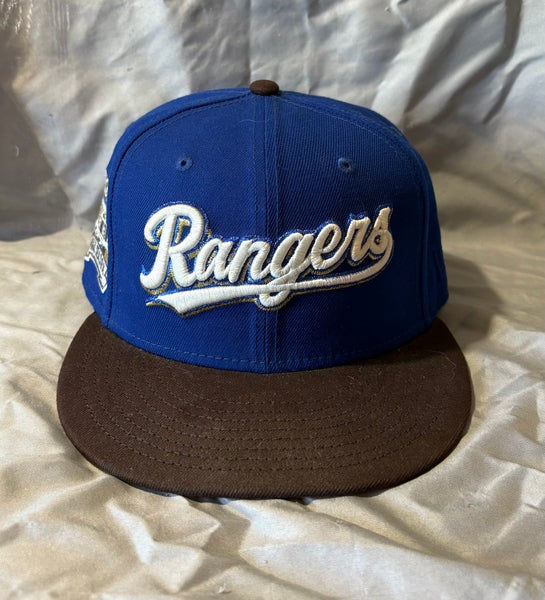 Rangers Baseball 7 3/8 New Era Hat (Used)