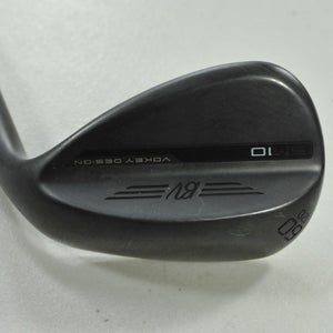 Titleist Vokey SM10 Jet Black 60*-12D Wedge Right BV Wedge Flex Steel # 202285
