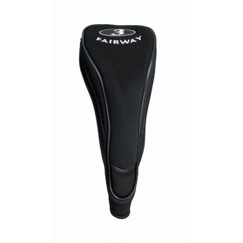 On Course Magna 3 Wood Headcover Black (Golf Club Cover, 3w) NEW