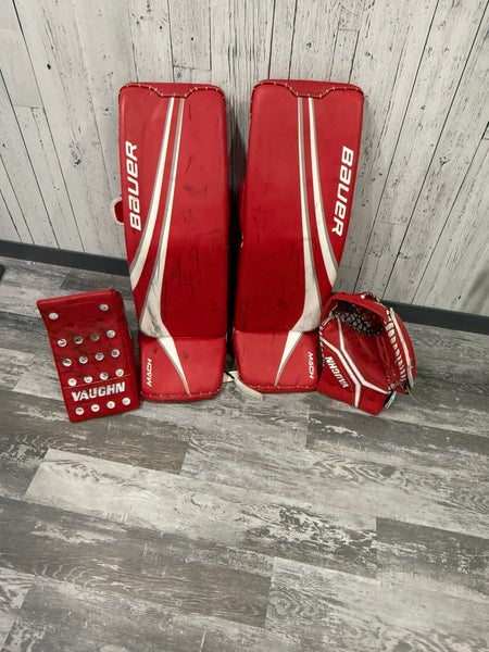 36" 2022 Bauer Mach Regular Goalie Full Set Pro Stock (Used)