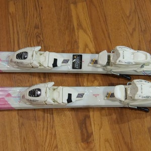 Kid's All Mountain 120 cm Volkl Chica Skis With Adjustable Bindings (New)