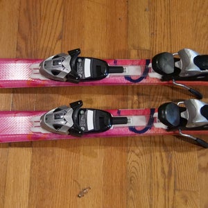 Kid's All Mountain 130 cm Elan Lil Magic Skis With Bindings Like new