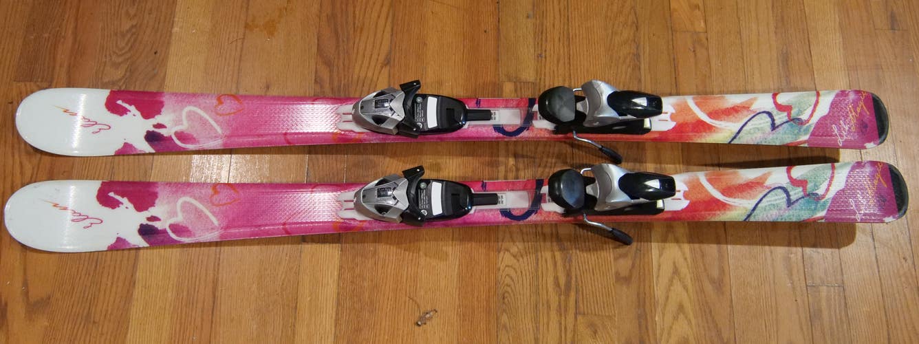 Kid's All Mountain 130 cm Elan Lil Magic Skis With Bindings Like new