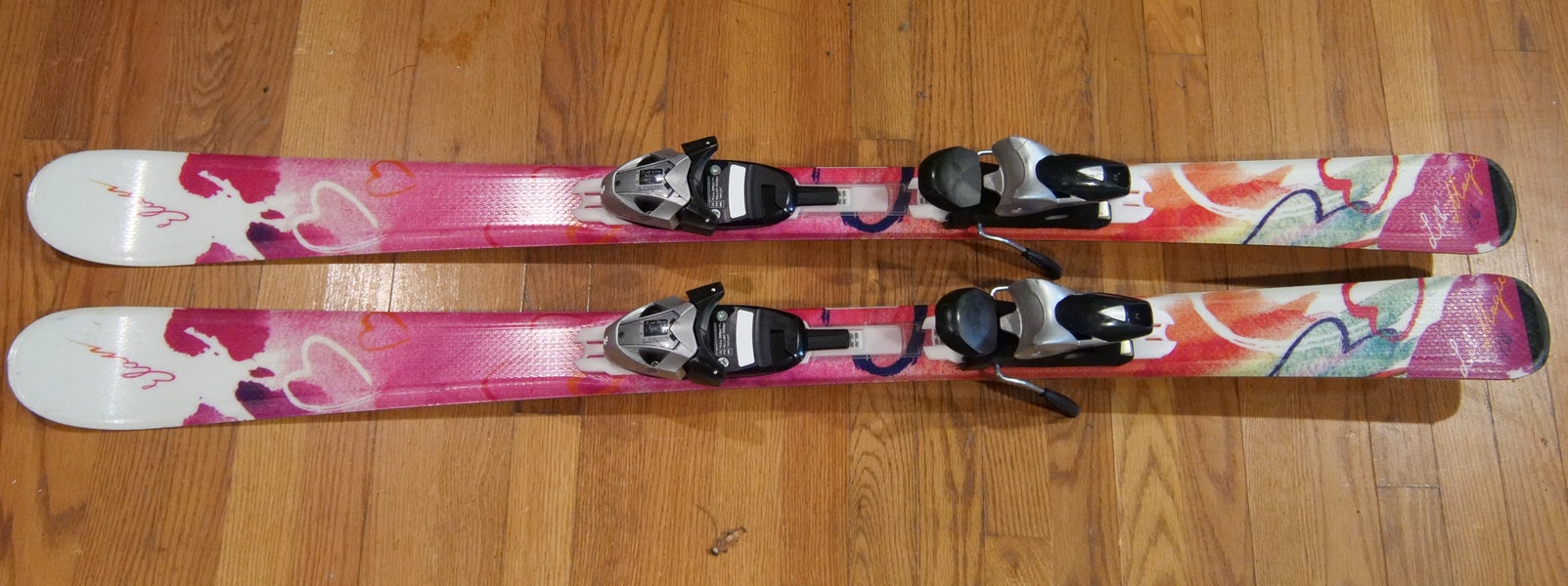 Kid's All Mountain 130 cm Elan Lil Magic Skis With Bindings Like new