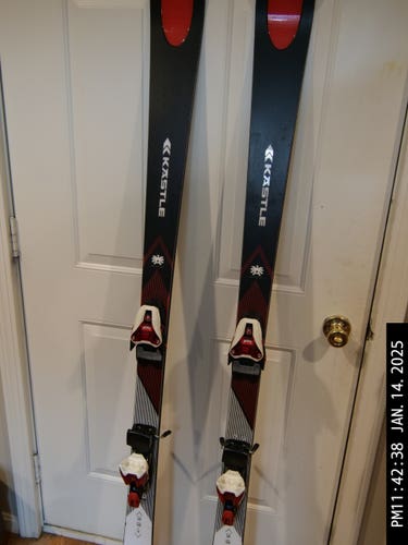Unisex 2020 All Mountain 168 cm Kastle RX12 GS Skis With Bindings Max Din 12 (Used)