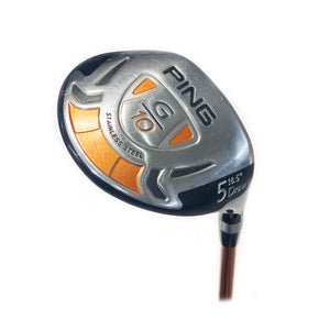 Ping G10 18.5* 5 Fairway Wood Graphite TFC129 F Regular Flex
