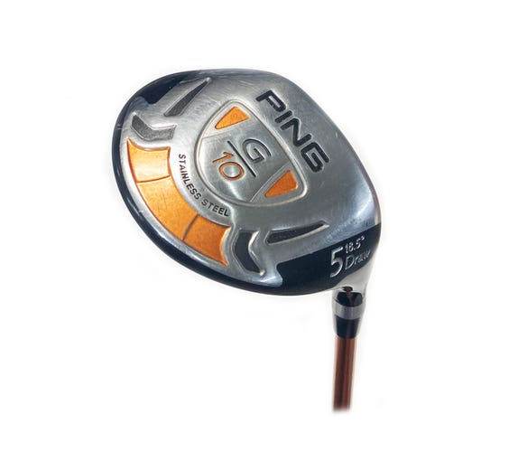 Ping G10 18.5* 5 Fairway Wood Graphite TFC129 F Regular Flex