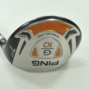 Ping G10 7-21.5* Fairway Wood Stiff Flex RH ProForce V2 76g Graphite # 203045
