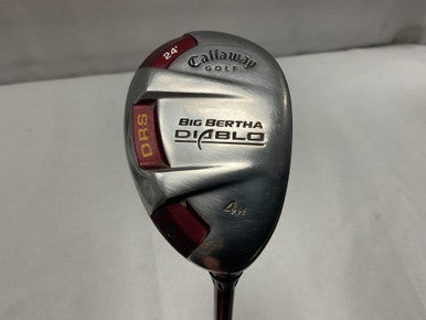Used Callaway BIG BERTHA DIABLO Mens Hybrid Club RH 4 Hybrid 11490-S000266098