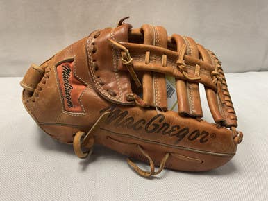 Used MacGregor MG65 BB/SB Glove RH Throw Brown 13" 11490-S000266099
