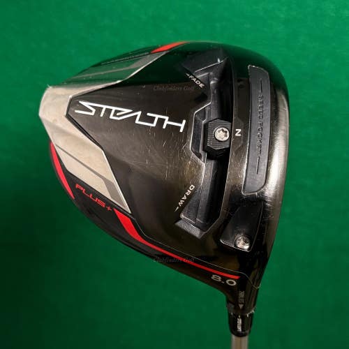 TaylorMade Stealth Plus+ 8 Driver Aldila Ascent Red 60-X Graphite Extra Stiff