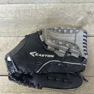 Easton Baseball Glove APB12" 12 Inch Pattern Black Leather Baseball RHT Alpha