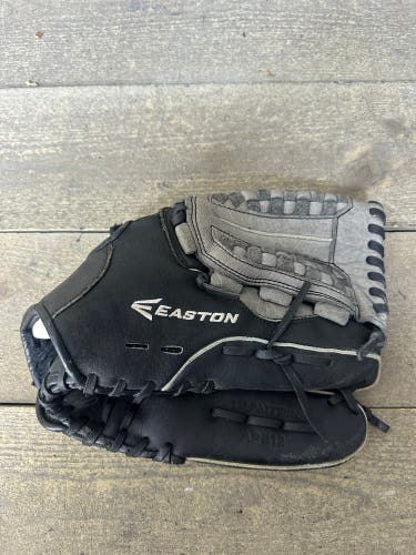 Easton Baseball Glove APB12" 12 Inch Pattern Black Leather Baseball RHT Alpha