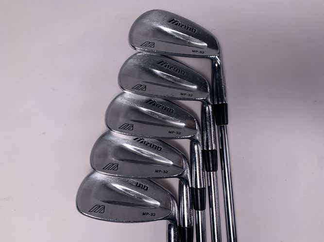 Mizuno MP 32 Iron Set 6-PW Project X Rifle Precision 6.0 Stiff Steel Mens RH